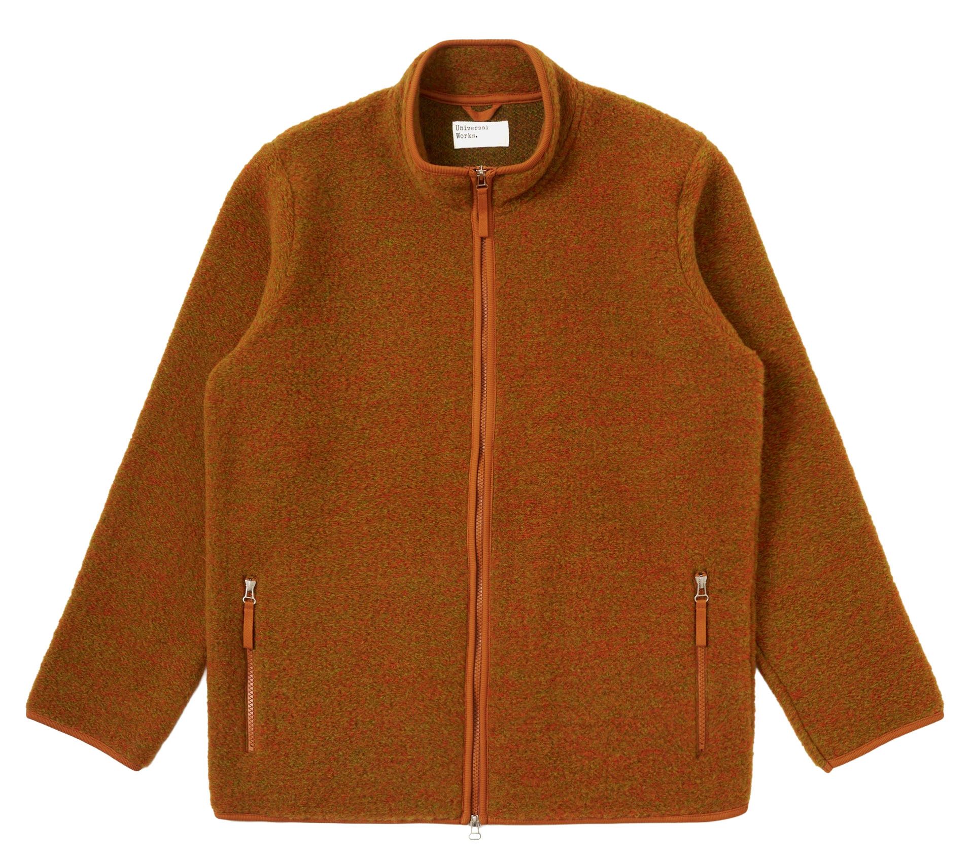 Image #1 of CLIMBING JACKET SIX WOOL FLEECE ORANGE