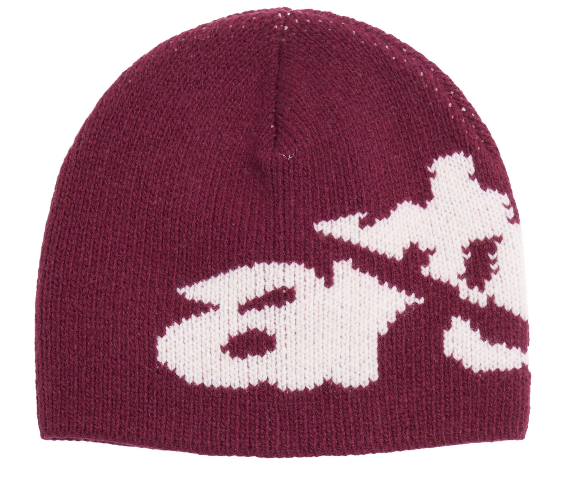 Image #0 of RIPPED ARTE SIDE BEANIE BORDEAUX