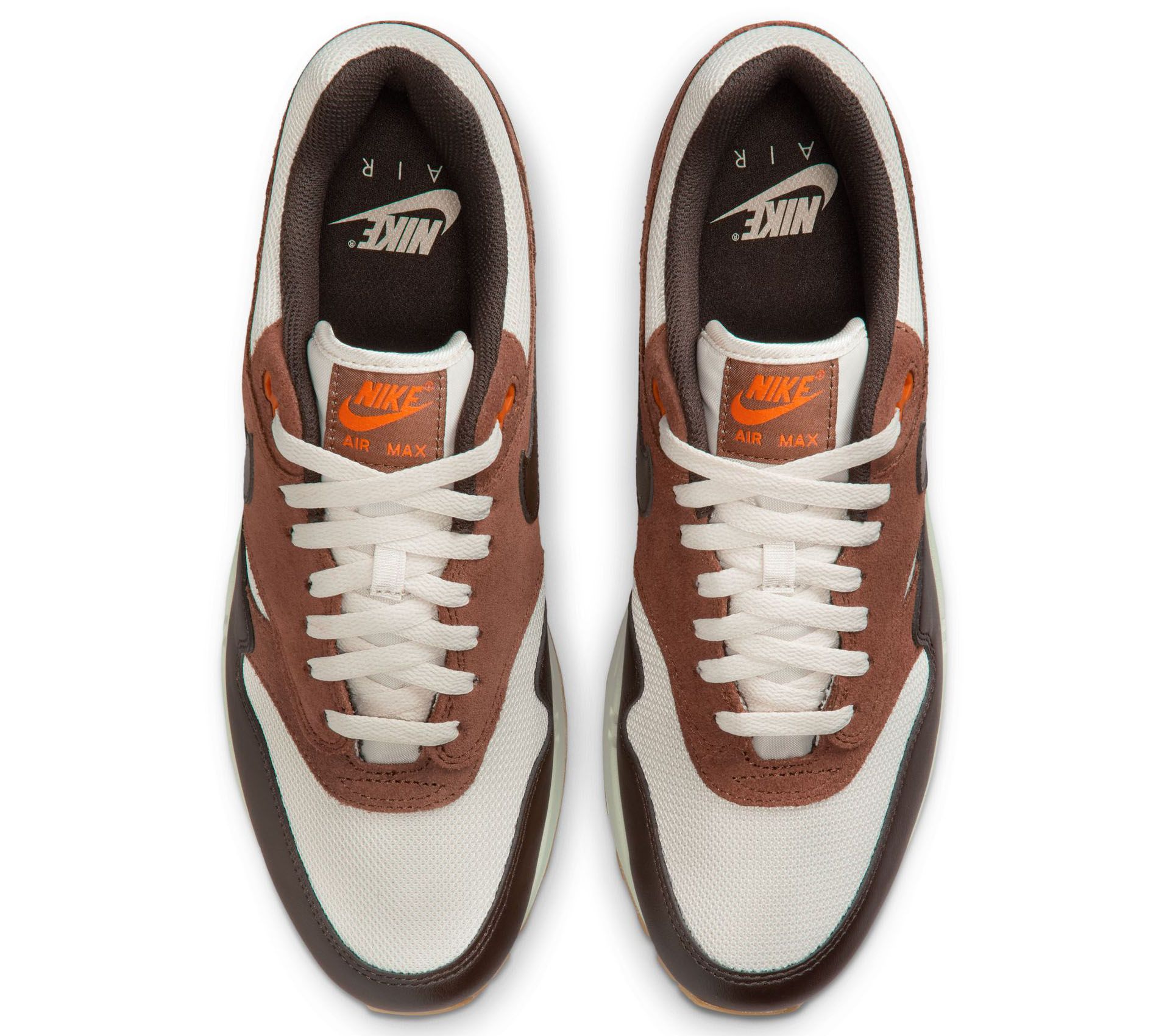 Image #4 of Air Max 1 Essential "Brown / Orange"