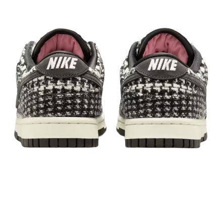 Dunk Low x Harris Tweed "White / Black"