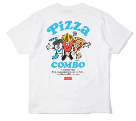 Pizza Combo Tee White