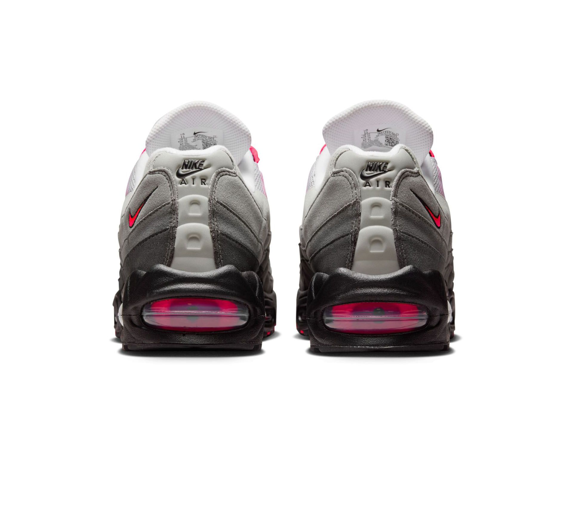 Image #2 of Air Max 95 OG Big Bubble "Solar Red"