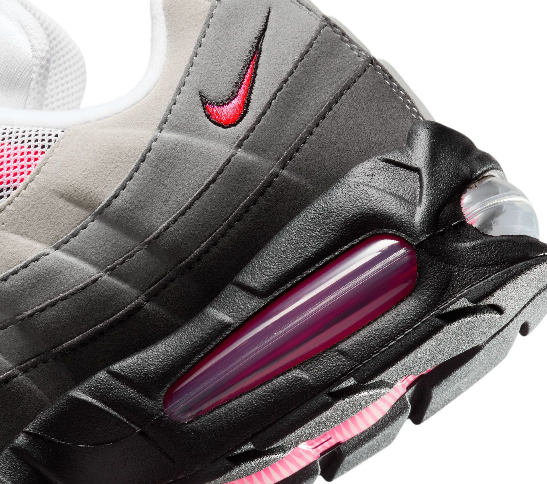 Image #7 of Air Max 95 OG Big Bubble "Solar Red"