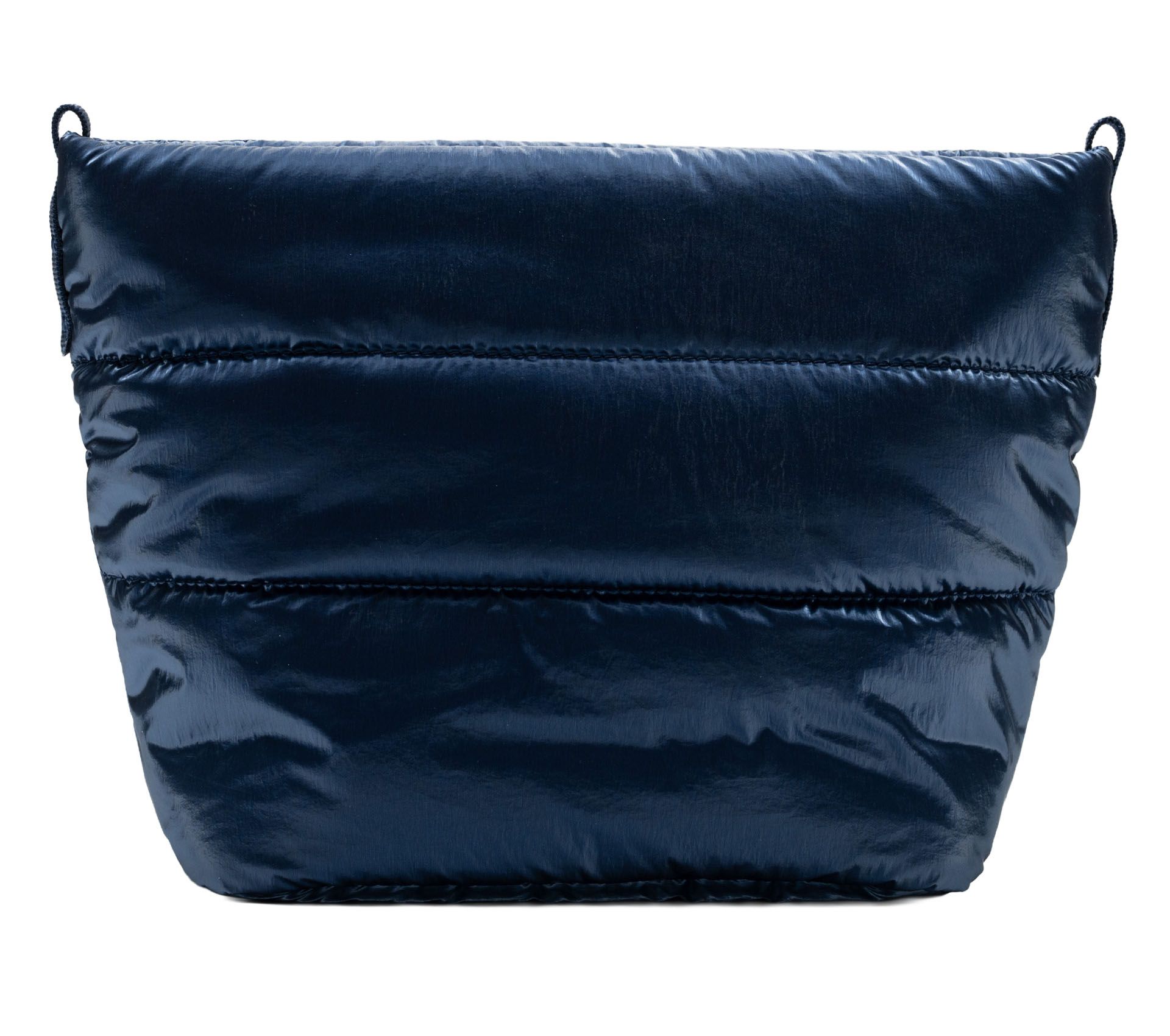 Image #2 of Besace Marine Blue Metallic Puffer