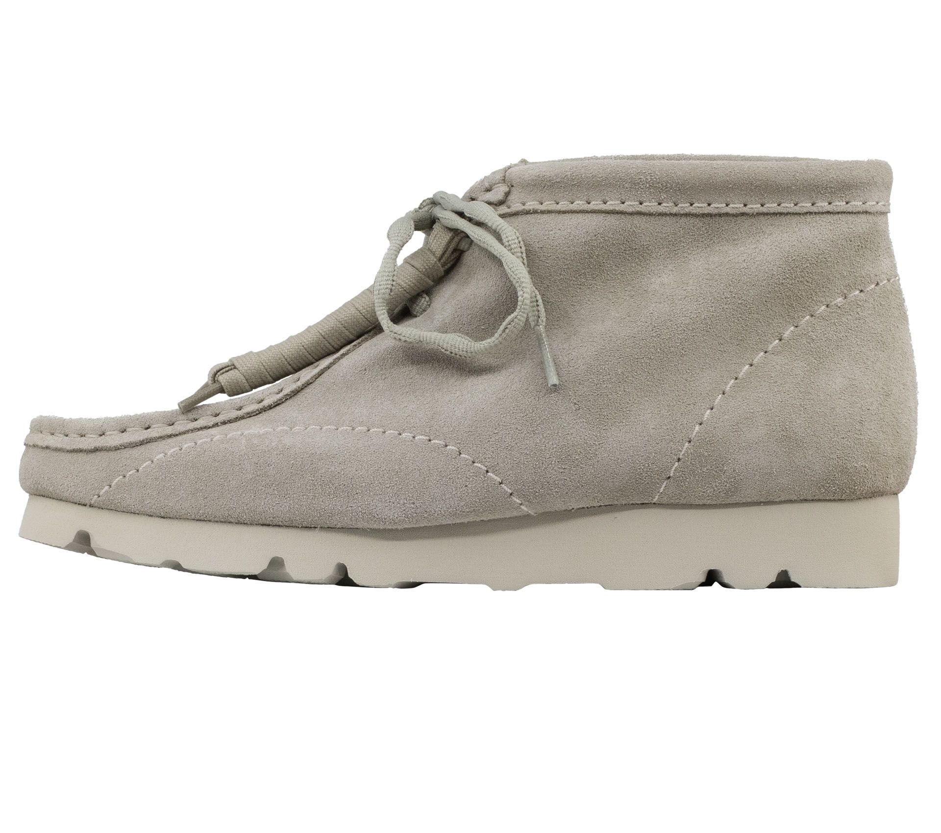 Image #3 of Wallabee Boot x Post Archive Faction Beige Suede