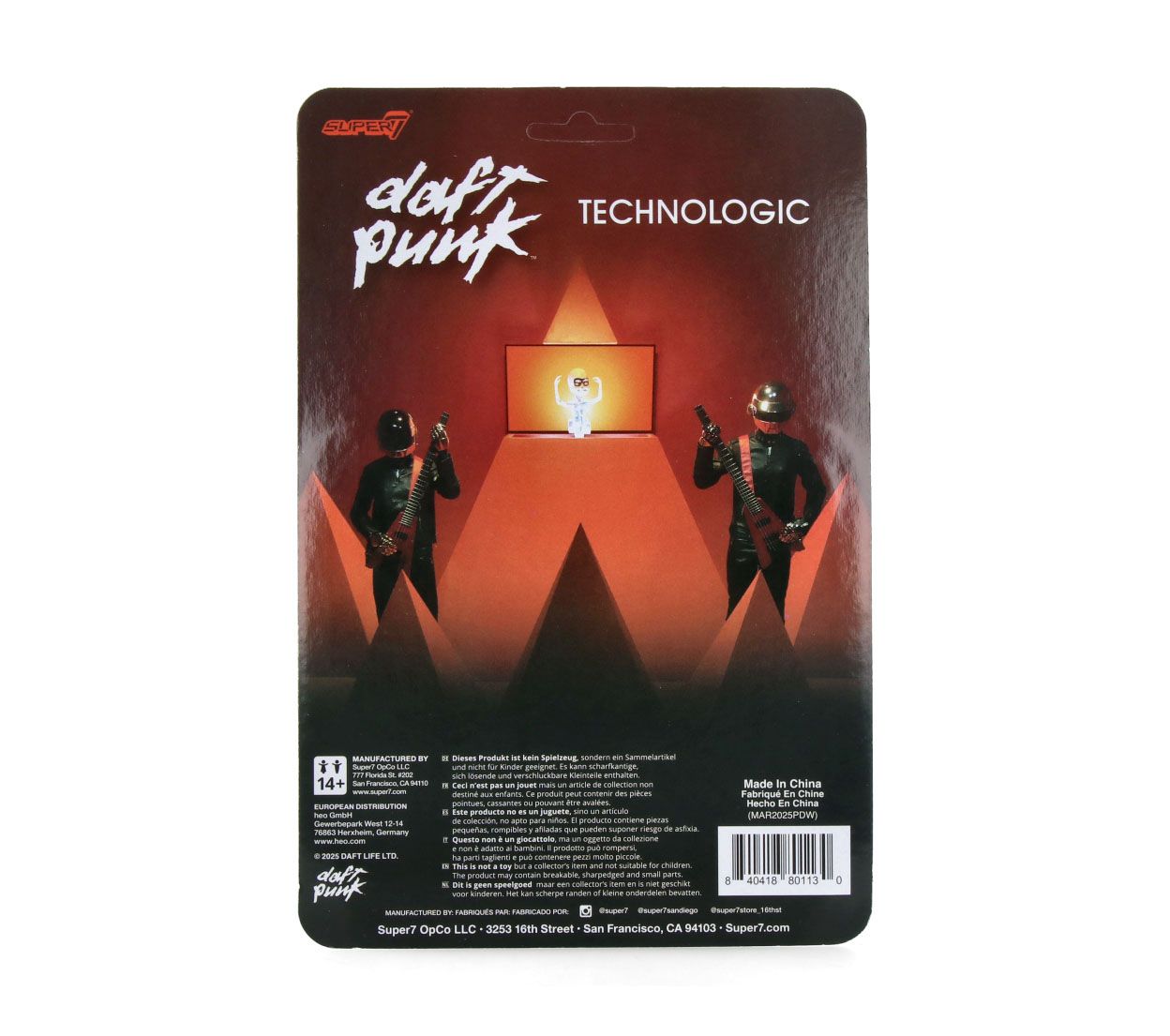 Image #2 of Daft Punk "Technologic" ReAction Figures