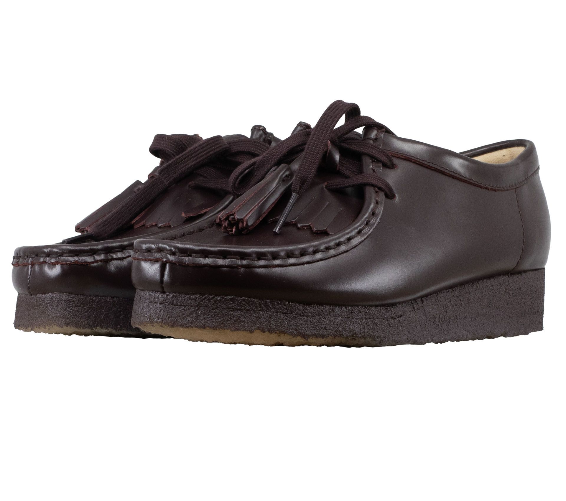 Image #0 of Wallabee Womens Purple Grape Leather