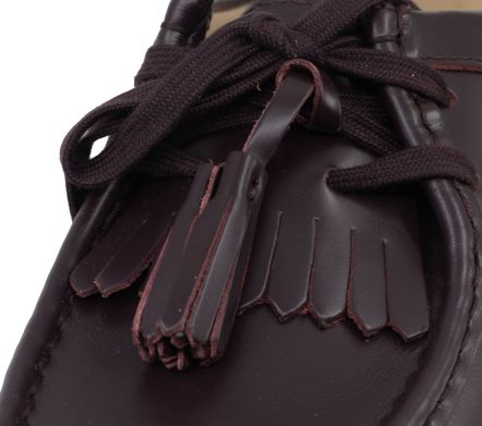 Wallabee Womens Purple Grape Leather