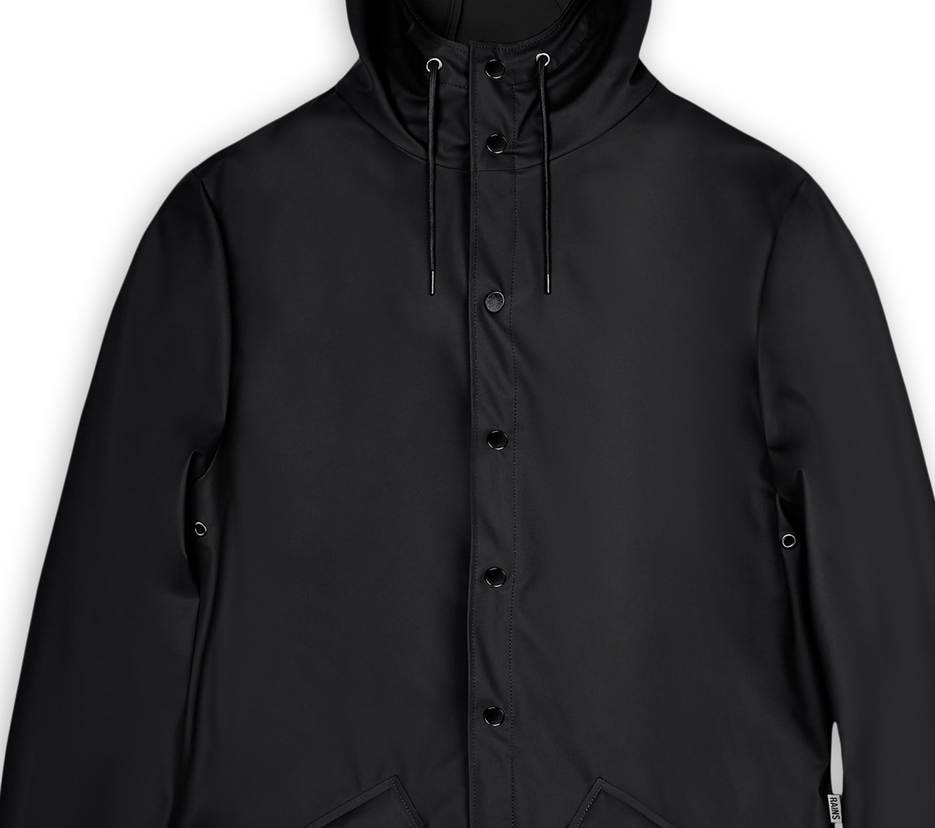 Image #2 of Rains Jacket Black