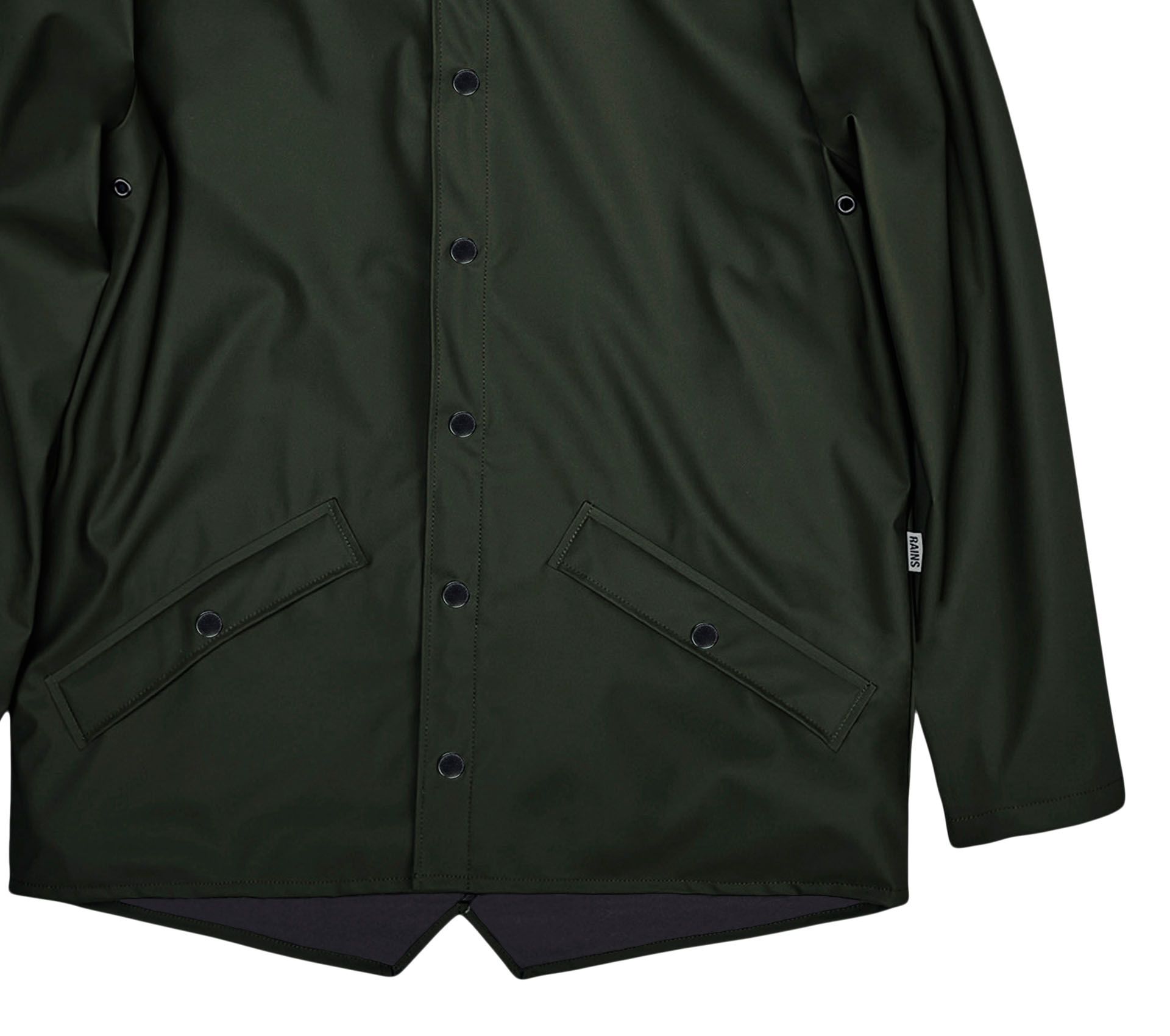 Image #1 of Rains Jacket Green