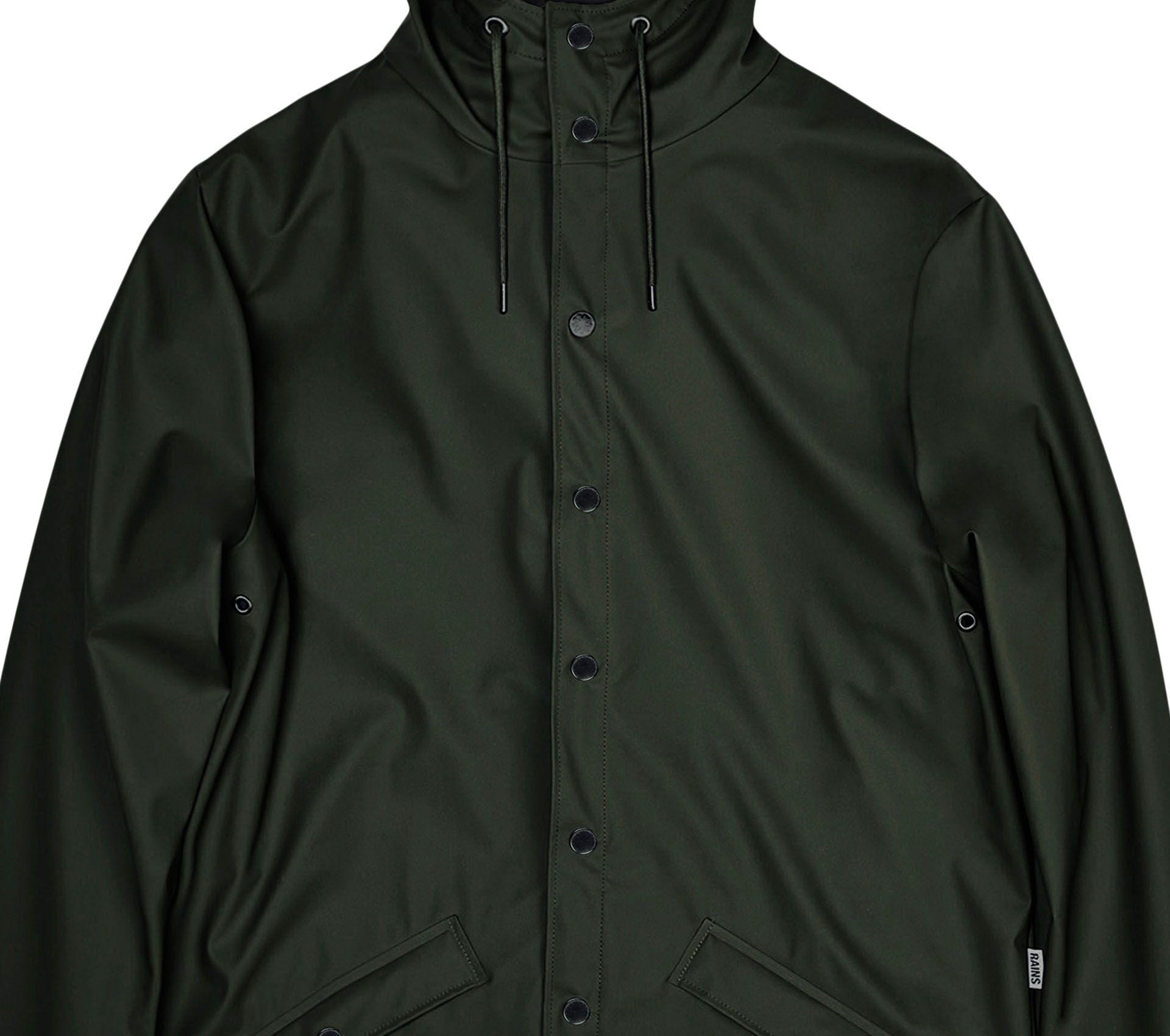 Image #2 of Rains Jacket Green