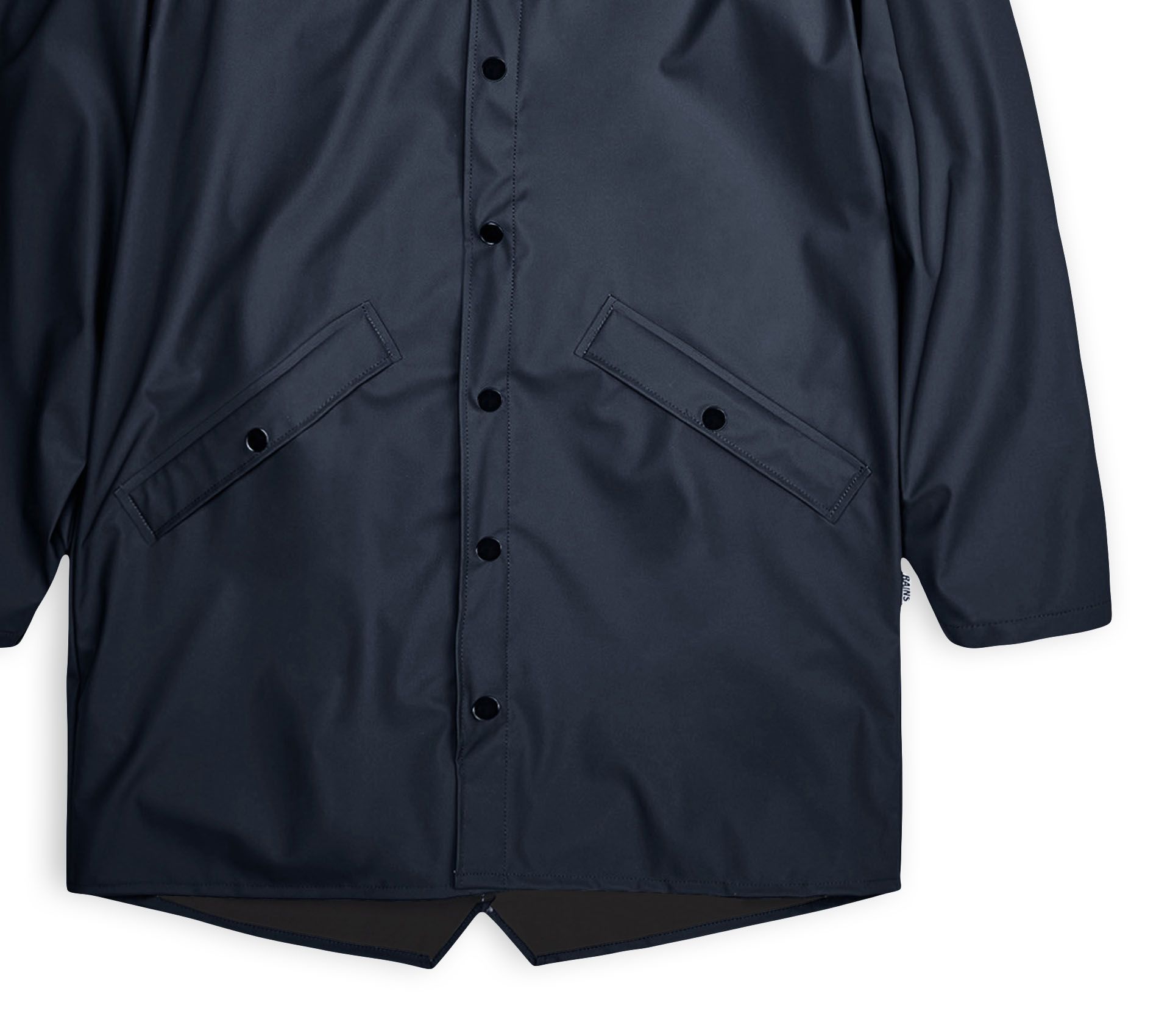 Image #1 of Rains Long Jacket Navy