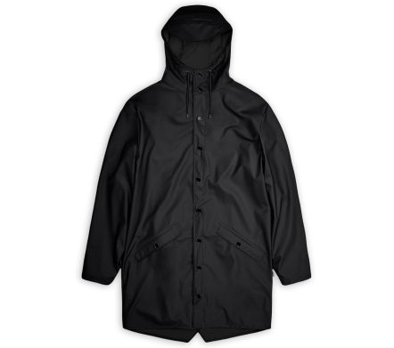 Image #0 of Rains Long Jacket Black