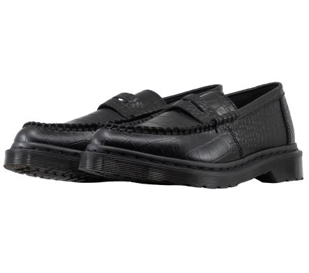 Image #0 of Penton Loafer Black Crocodile Embossed