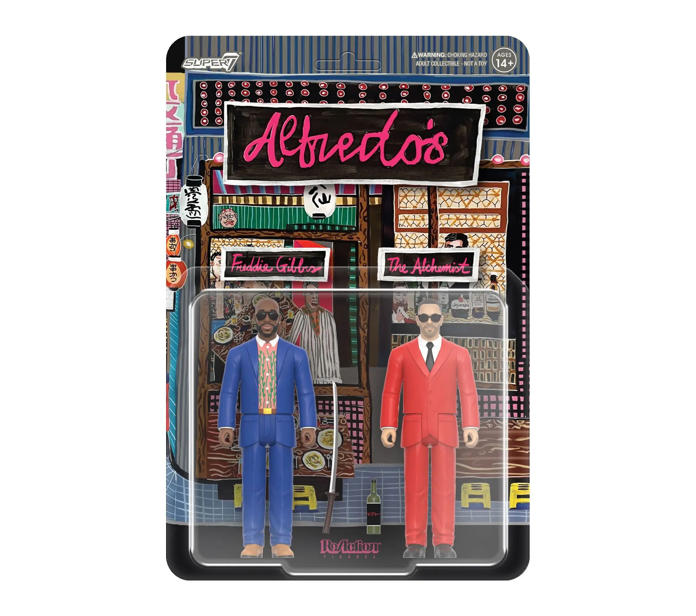 Image #0 of Freddie Gibbs and The Alchemist "Alfredo" ReAction Figures