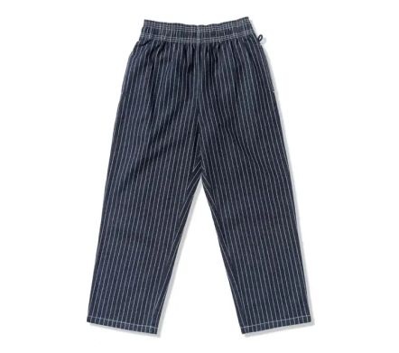 Chef Pants Semi-Wide Wabash Denim Navy