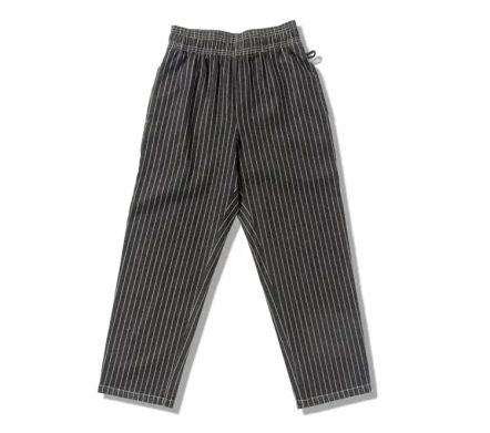 Chef Pants Semi-Wide Wabash Denim Black