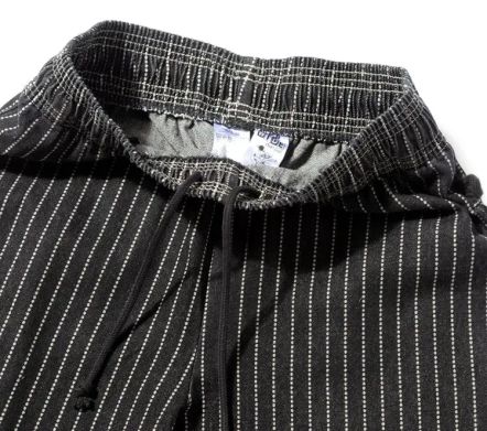 Chef Pants Semi-Wide Wabash Denim Black