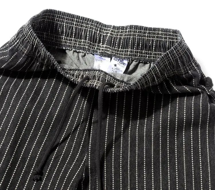 Image #4 of Chef Pants Semi-Wide Wabash Denim Black