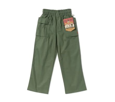 Monkey Pants Herringbone Olive