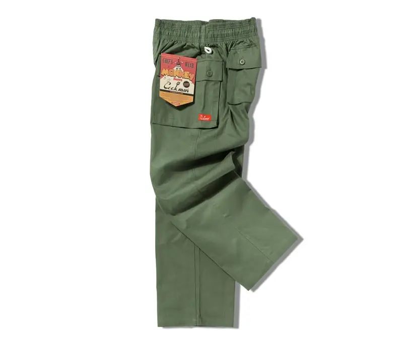Image #1 of Monkey Pants Herringbone Olive