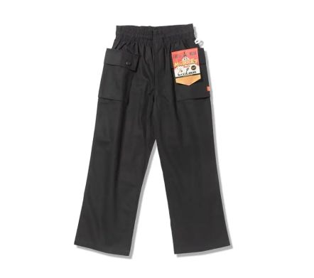Monkey Pants Herringbone Black