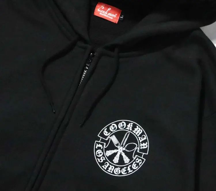 Image #2 of Cutlery Zip-Up Hoodie Black