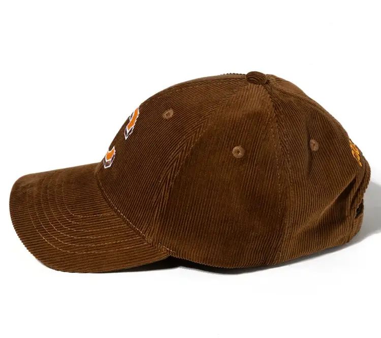 Image #2 of Curve Brim Cap Corduroy Brown