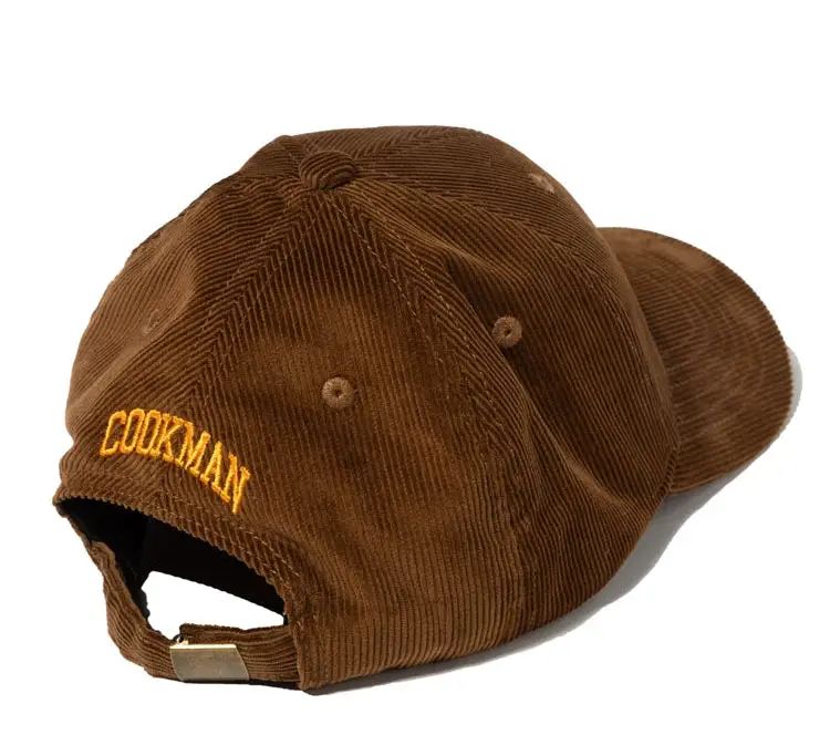 Image #3 of Curve Brim Cap Corduroy Brown