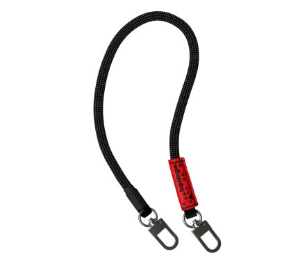 8mm Wrist Strap Black Lattice