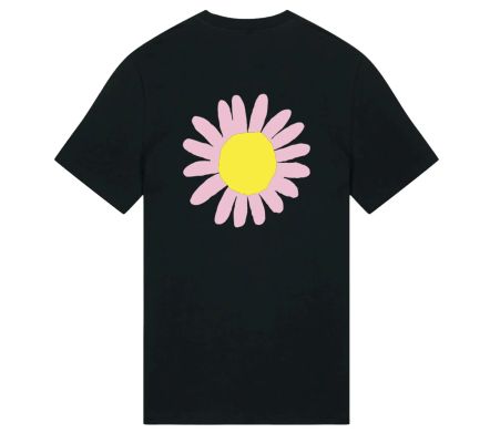Flower T-Shirt Black