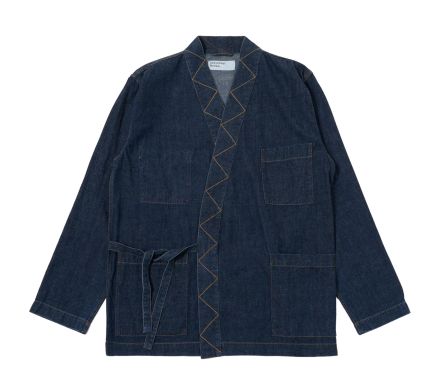 Kyoto Work Jacket Kaihara Lightweight Denim Indigo