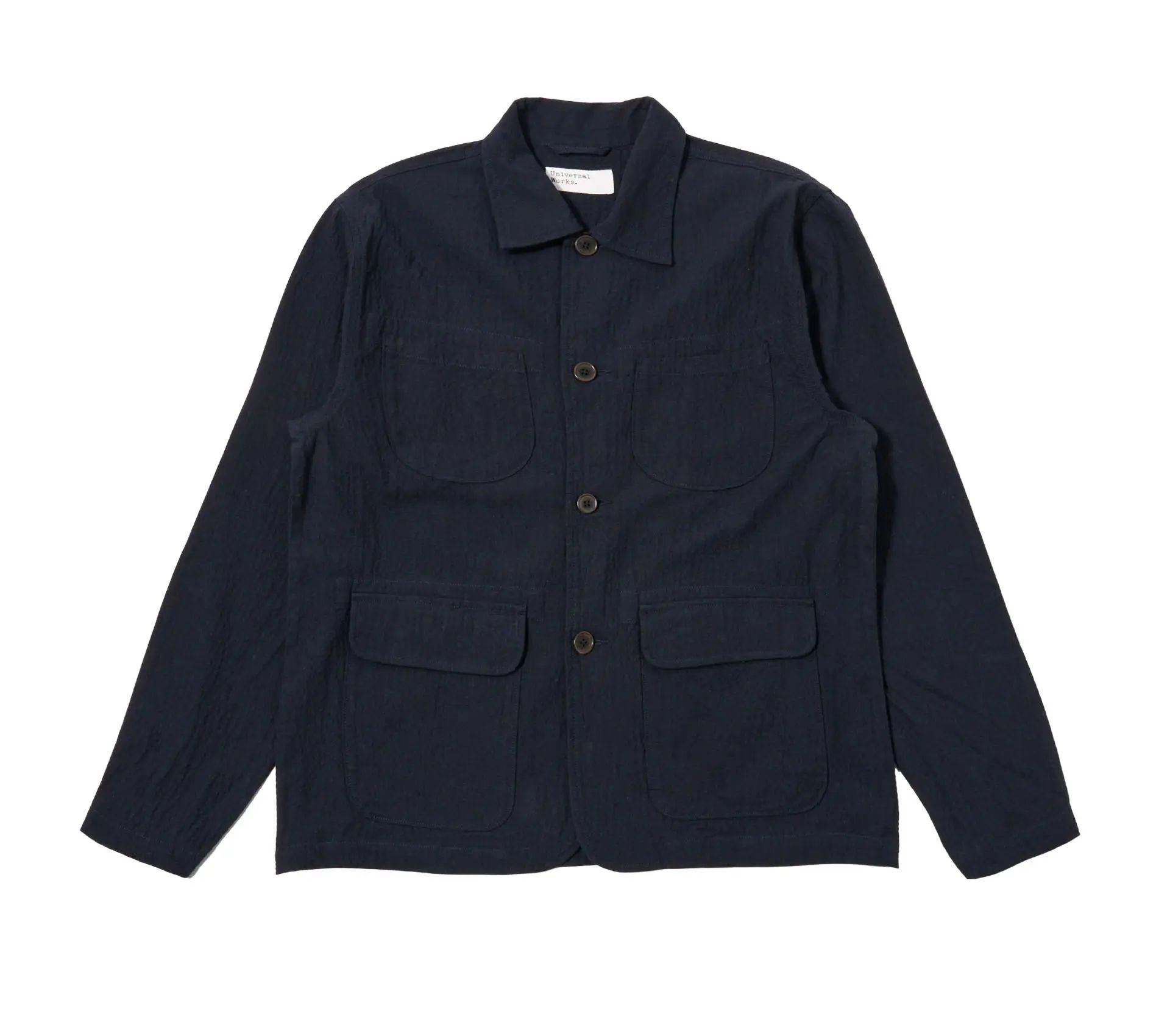 Image #0 of Labour Jacket Ospina Cotton Dark Navy