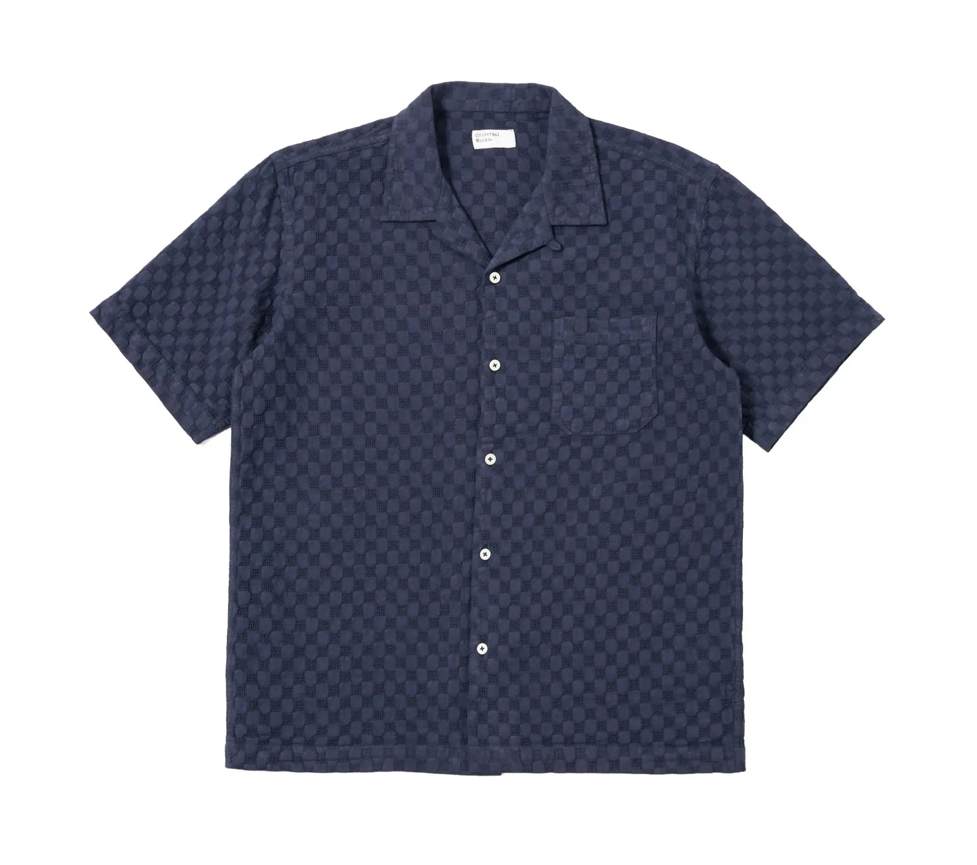 Image #0 of Road Shirt Dot Waffle Navy
