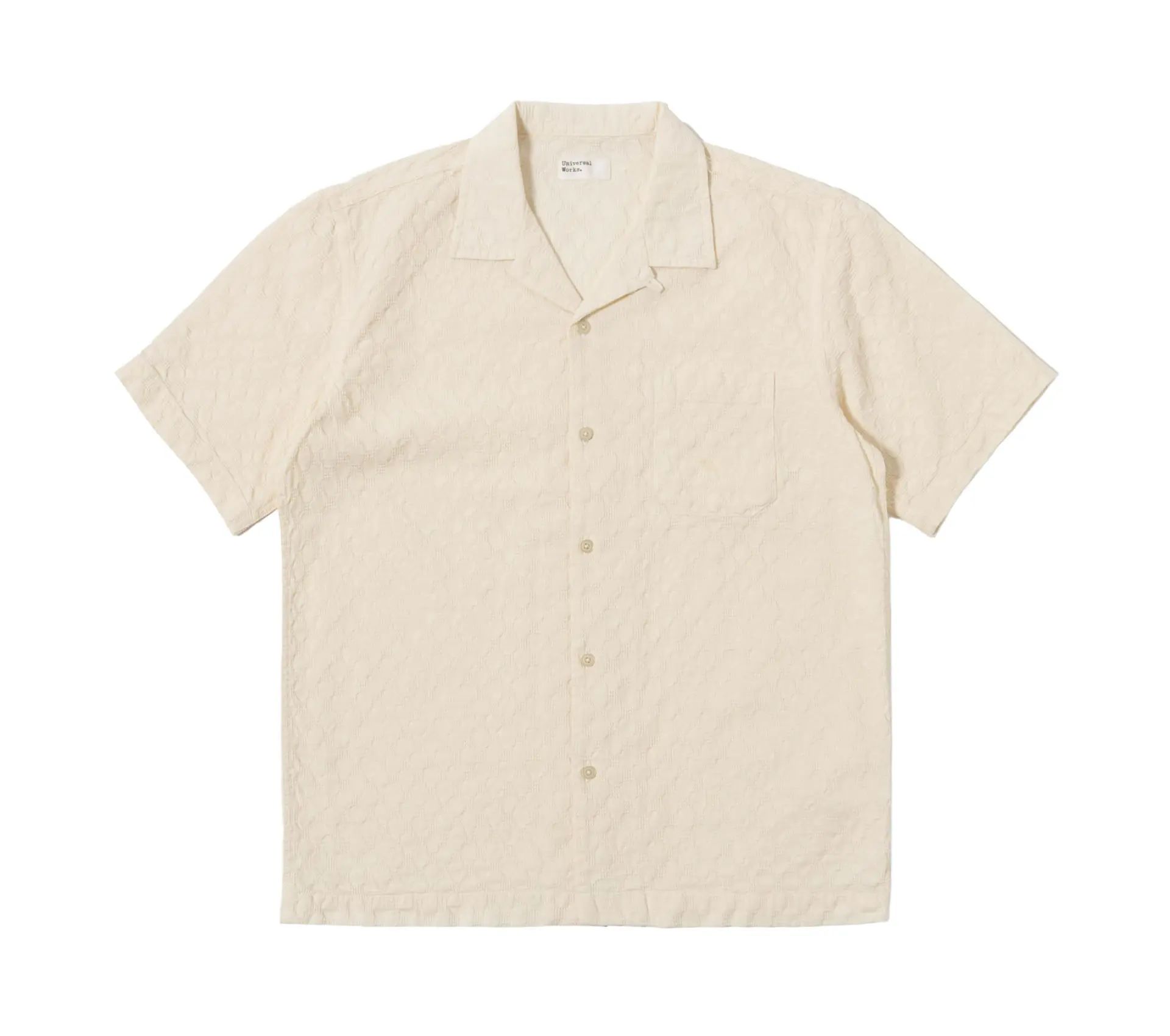 Image #0 of Road Shirt Dot Waffle Ecru