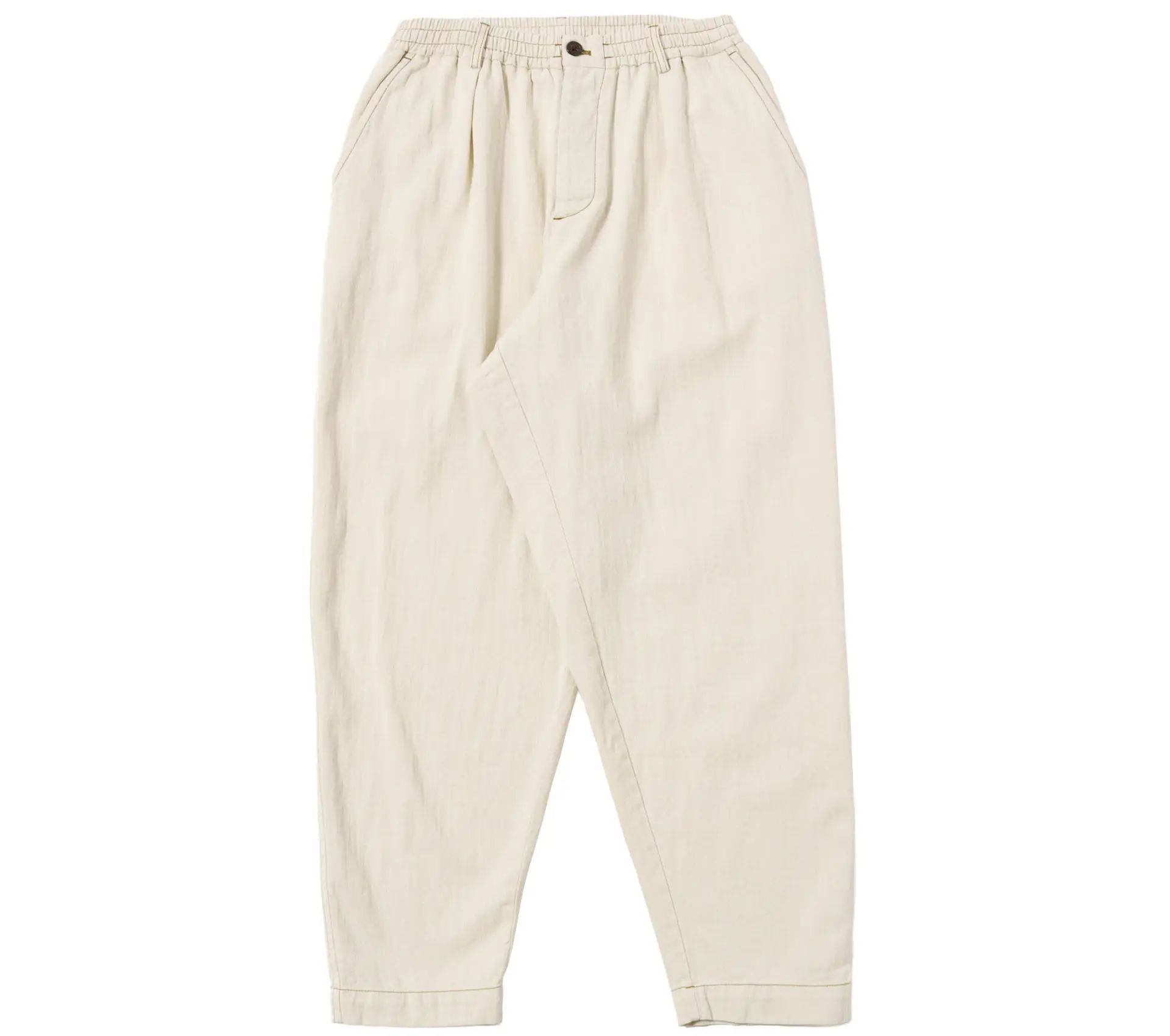 Image #0 of Pleated Track Pant Koko Cotlin Ecru