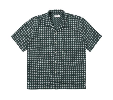 Road Shirt Rhodes 8 Cotton Green / White