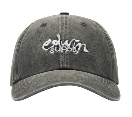 Soft Washed 6 Panel Cap Black