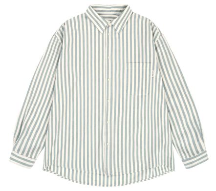 MELANGE STRIPE SHIRT