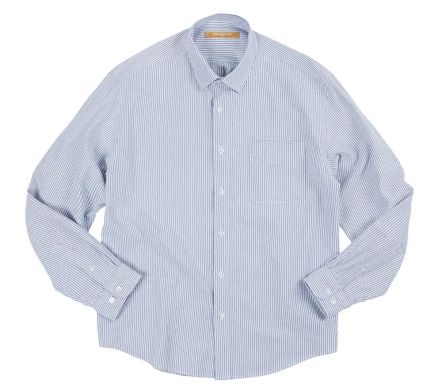 OG Stripe Oversized Shirt Blue
