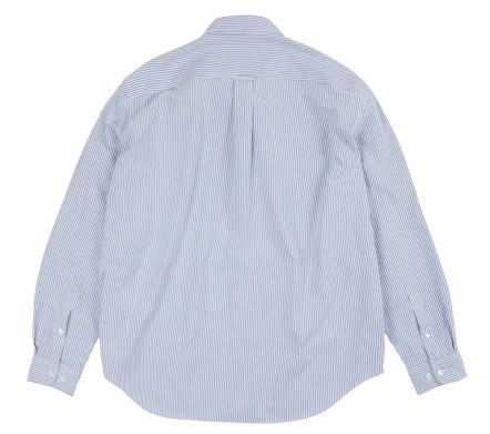 OG Stripe Oversized Shirt Blue