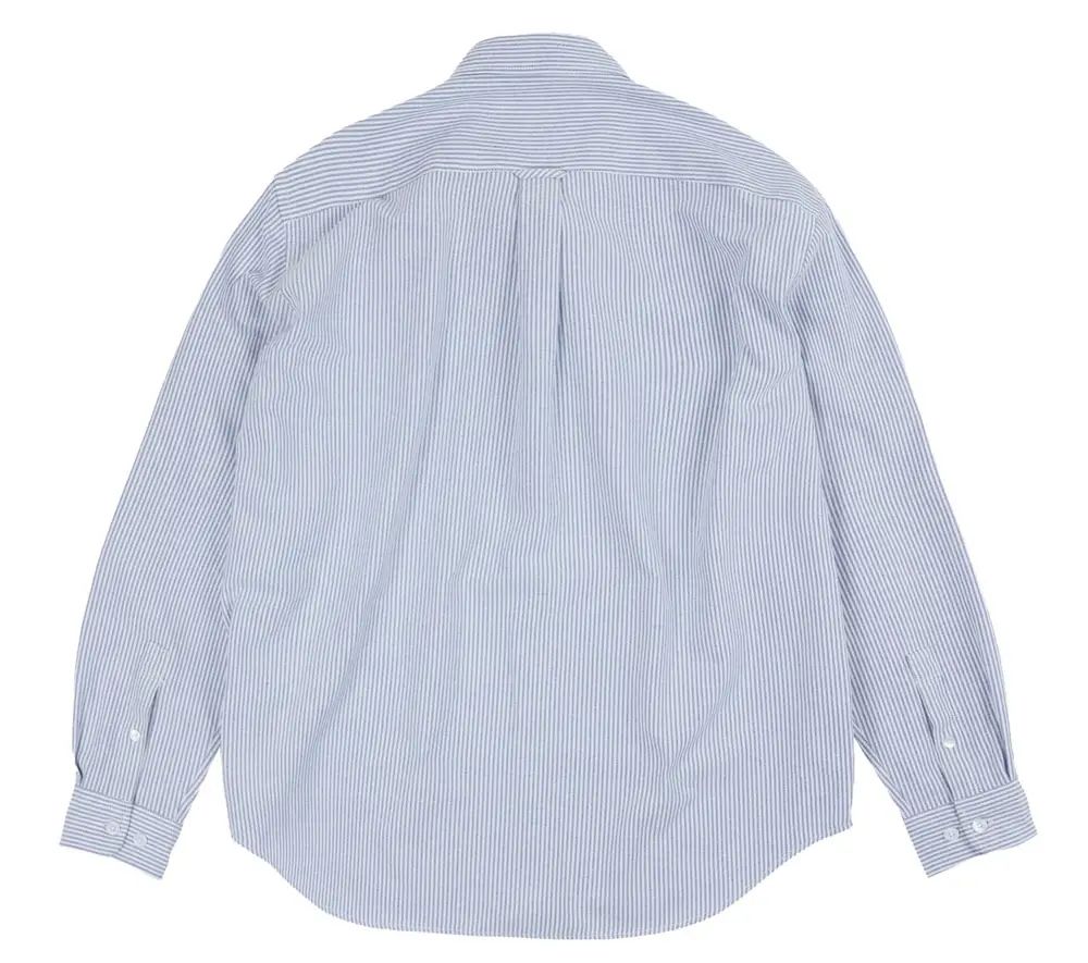 Image #1 of OG Stripe Oversized Shirt Blue