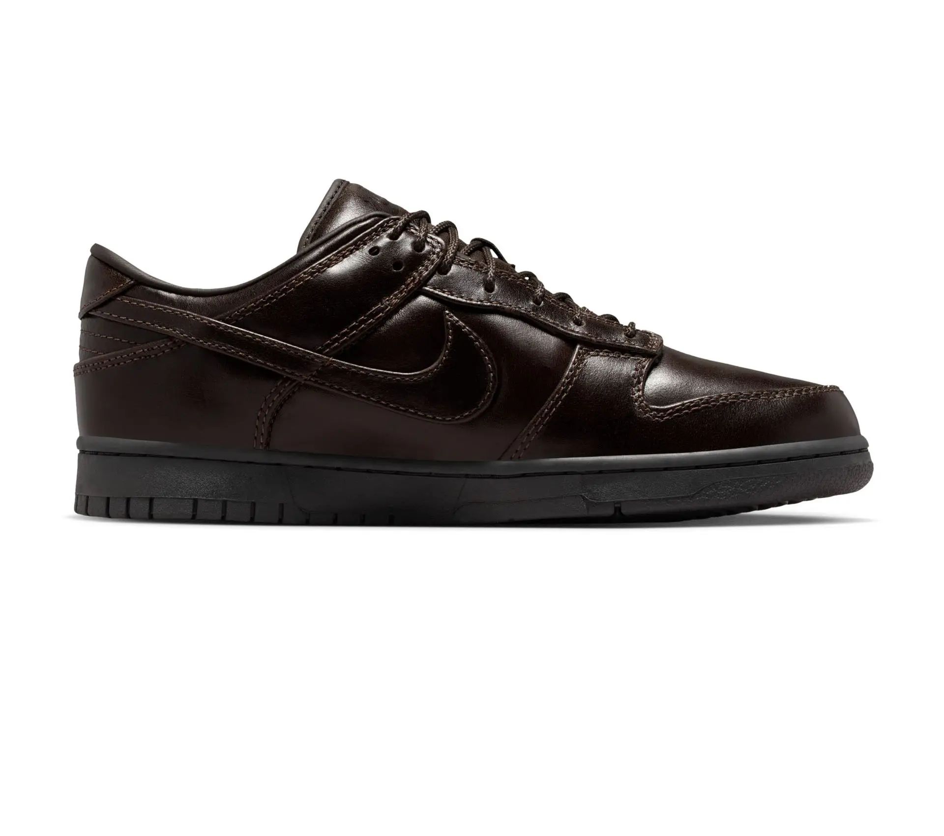 Image #3 of Dunk Low Retro Premium QS Brown / Black