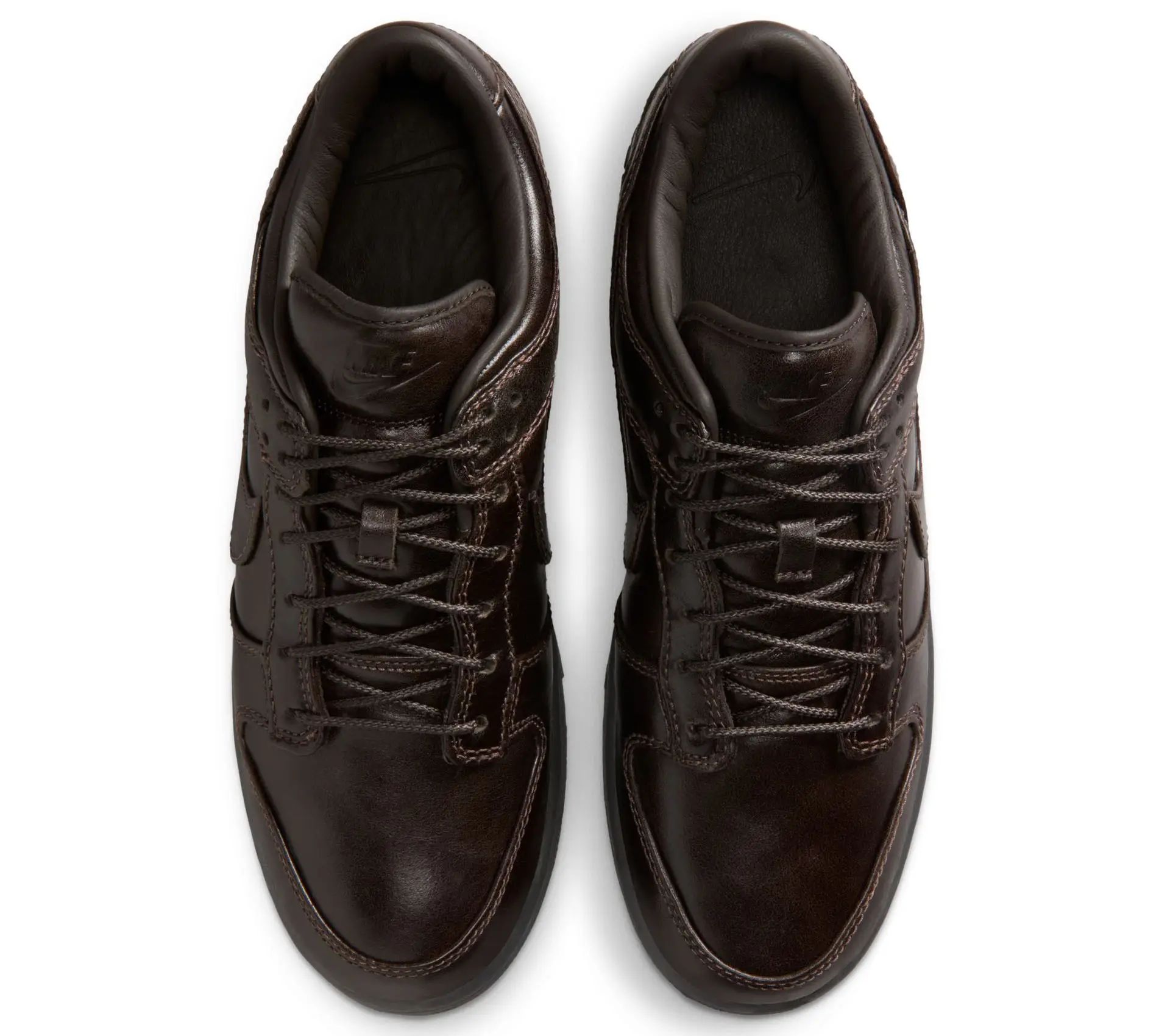 Image #4 of Dunk Low Retro Premium QS Brown / Black