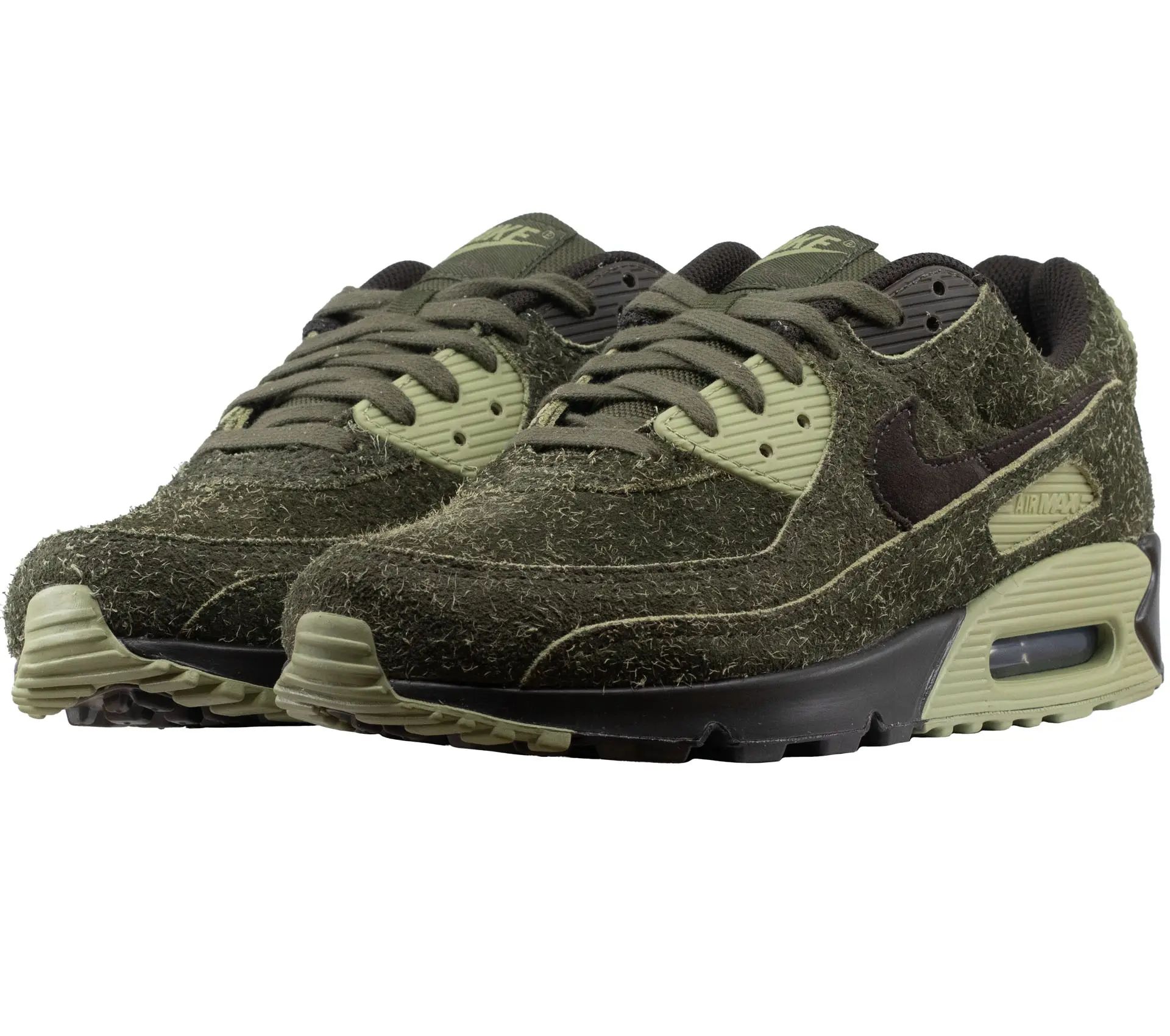 Image #0 of Air Max 90 Premium "Hairy Green Suede"