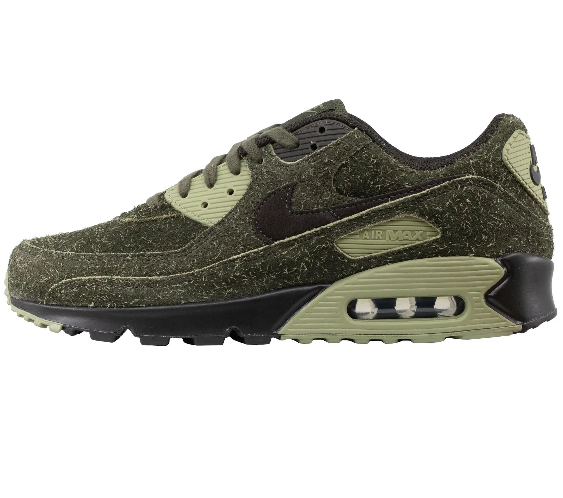 Image #1 of Air Max 90 Premium "Hairy Green Suede"