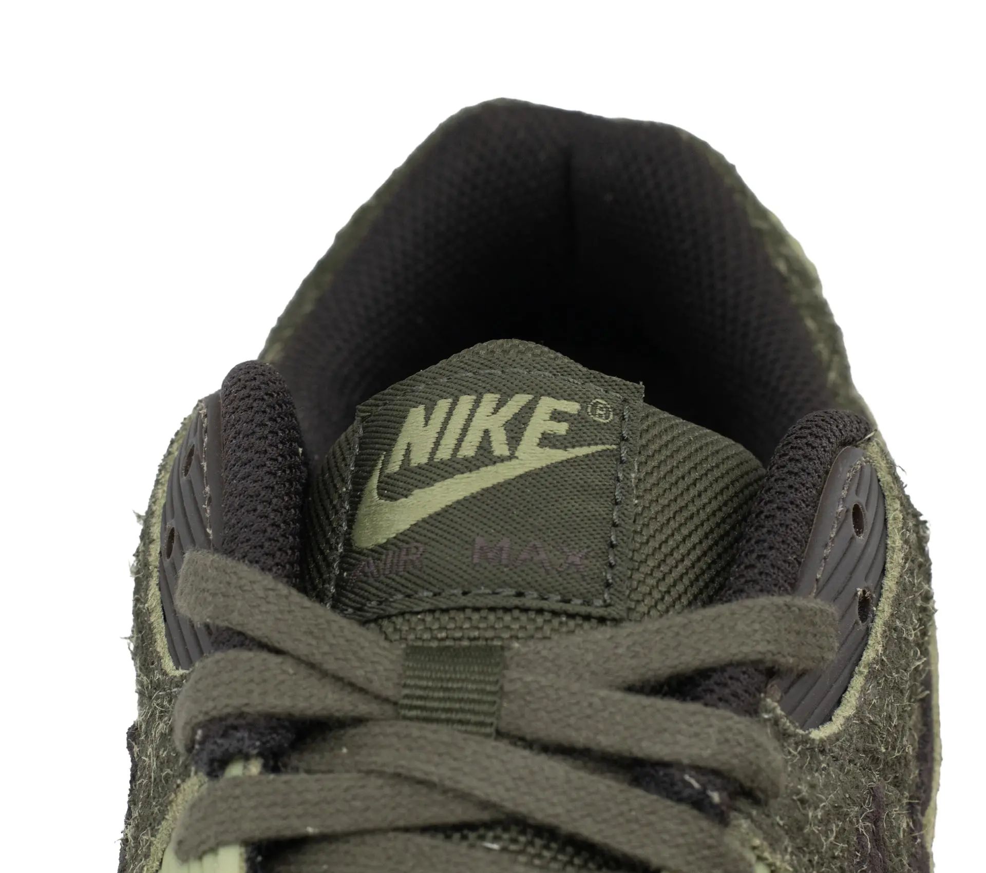 Image #5 of Air Max 90 Premium "Hairy Green Suede"