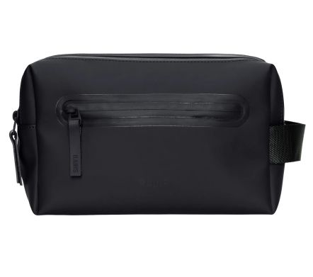 Wash Bag Zip Black