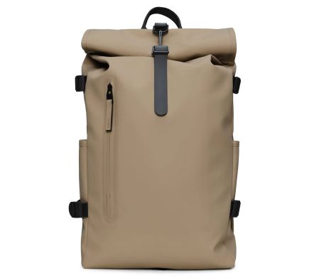 Rolltop Rucksack Large Beige