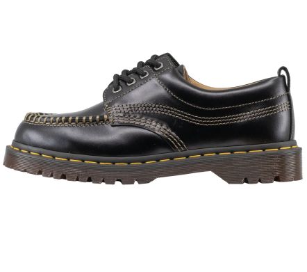 Lowell 4 Eye Loc Tee Black Analine